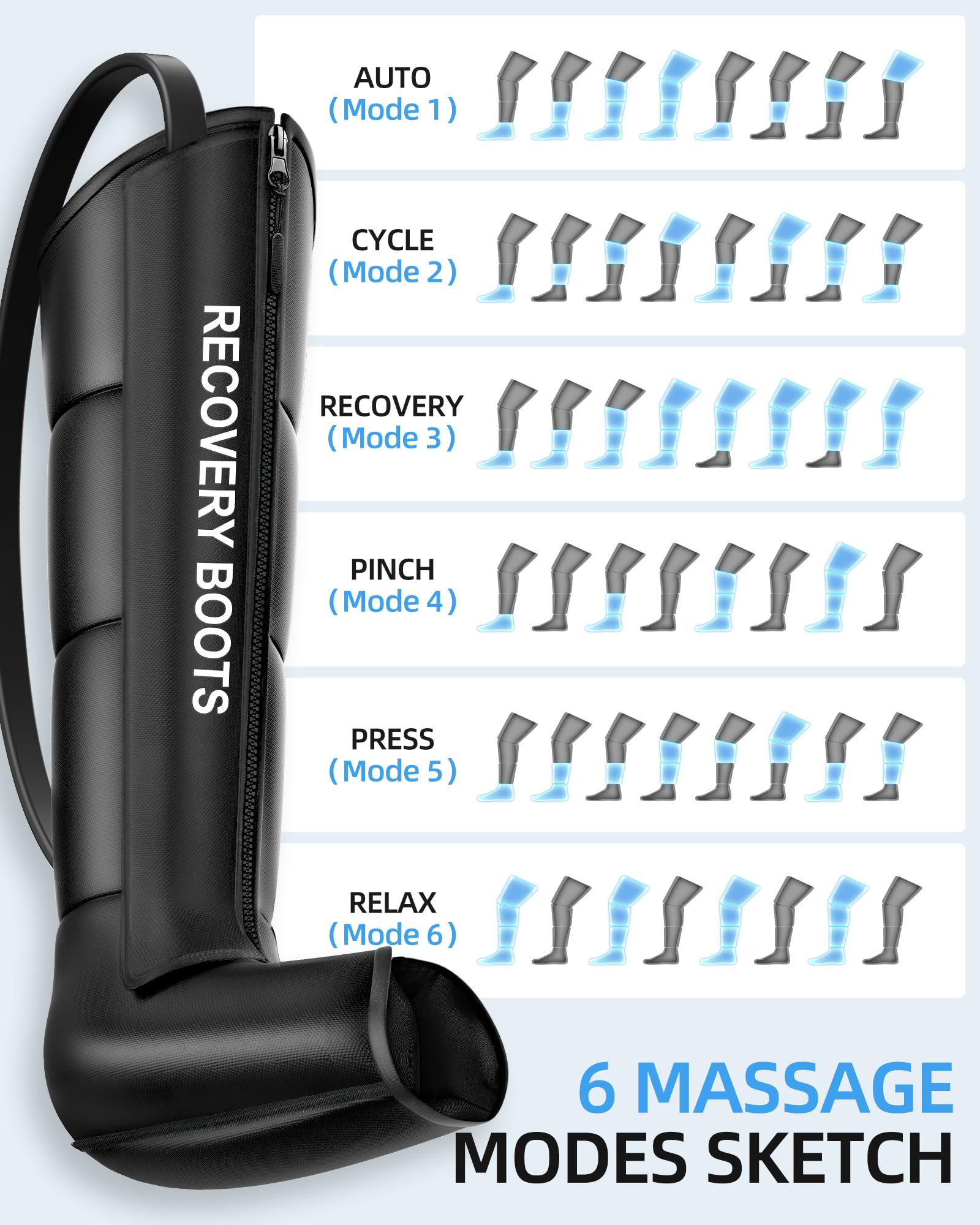 YINGGG massager ready for post-workout use for leg relief