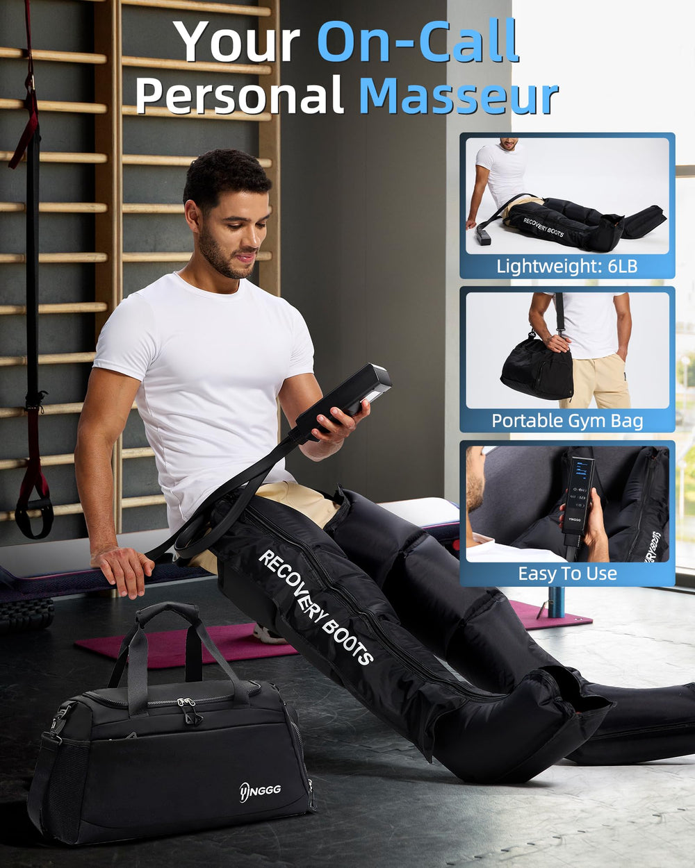 YINGGG massager with smart pressure memory for consistent comfort