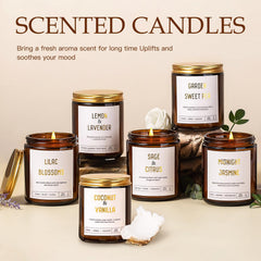Yinuo Candle Sage and Citrus for fresh herbal brightness in workspaces