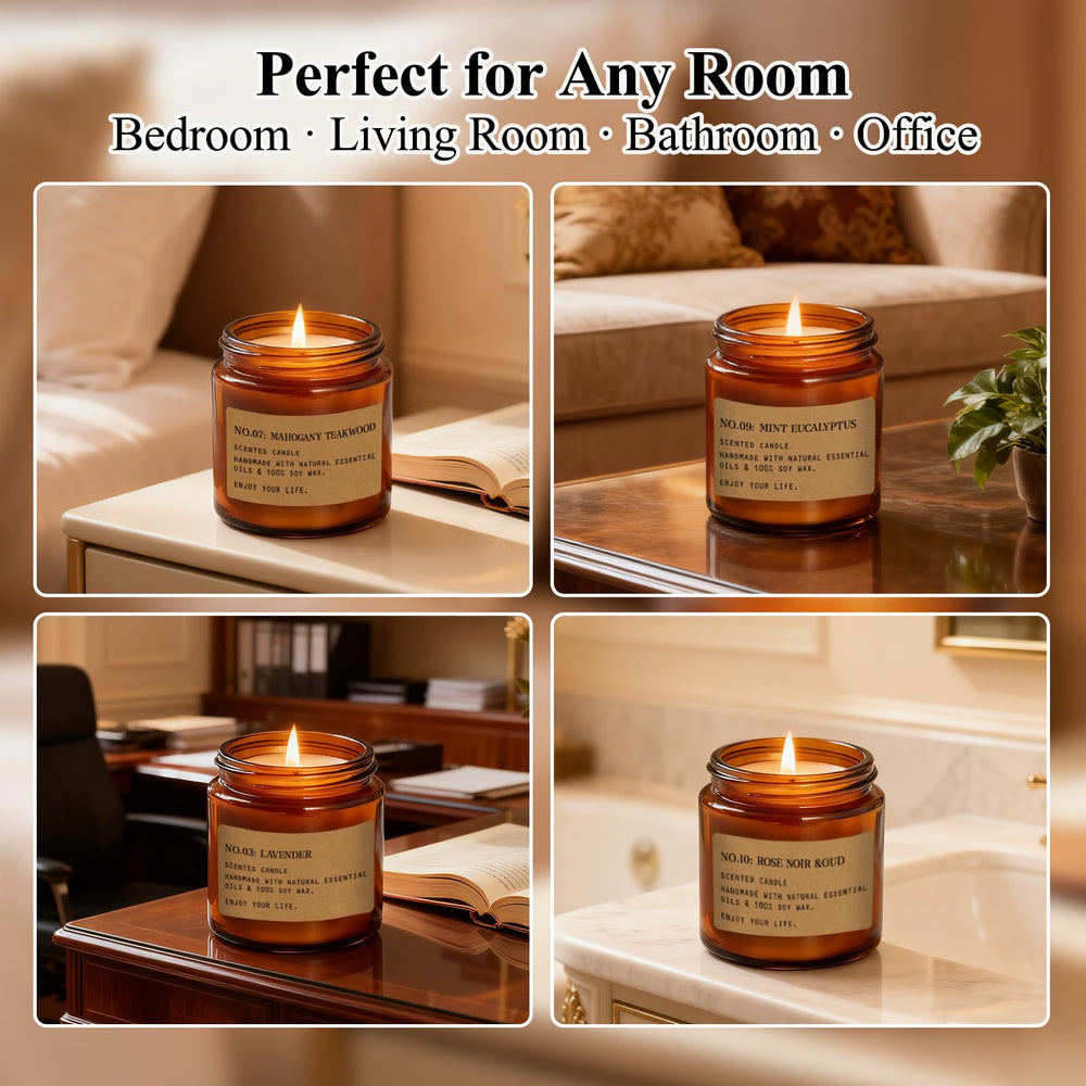 YINUO LIGHT ocean and vanilla scents create cozy living room ambience