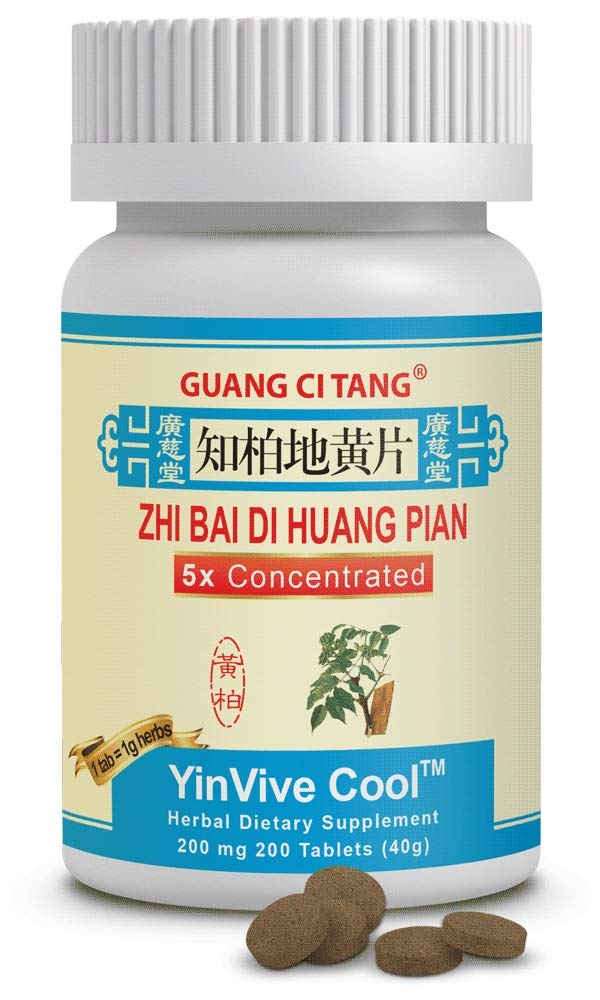 YinVive Cool bottle front view highlighting the high-potency 5:1 formula for Yin balance.