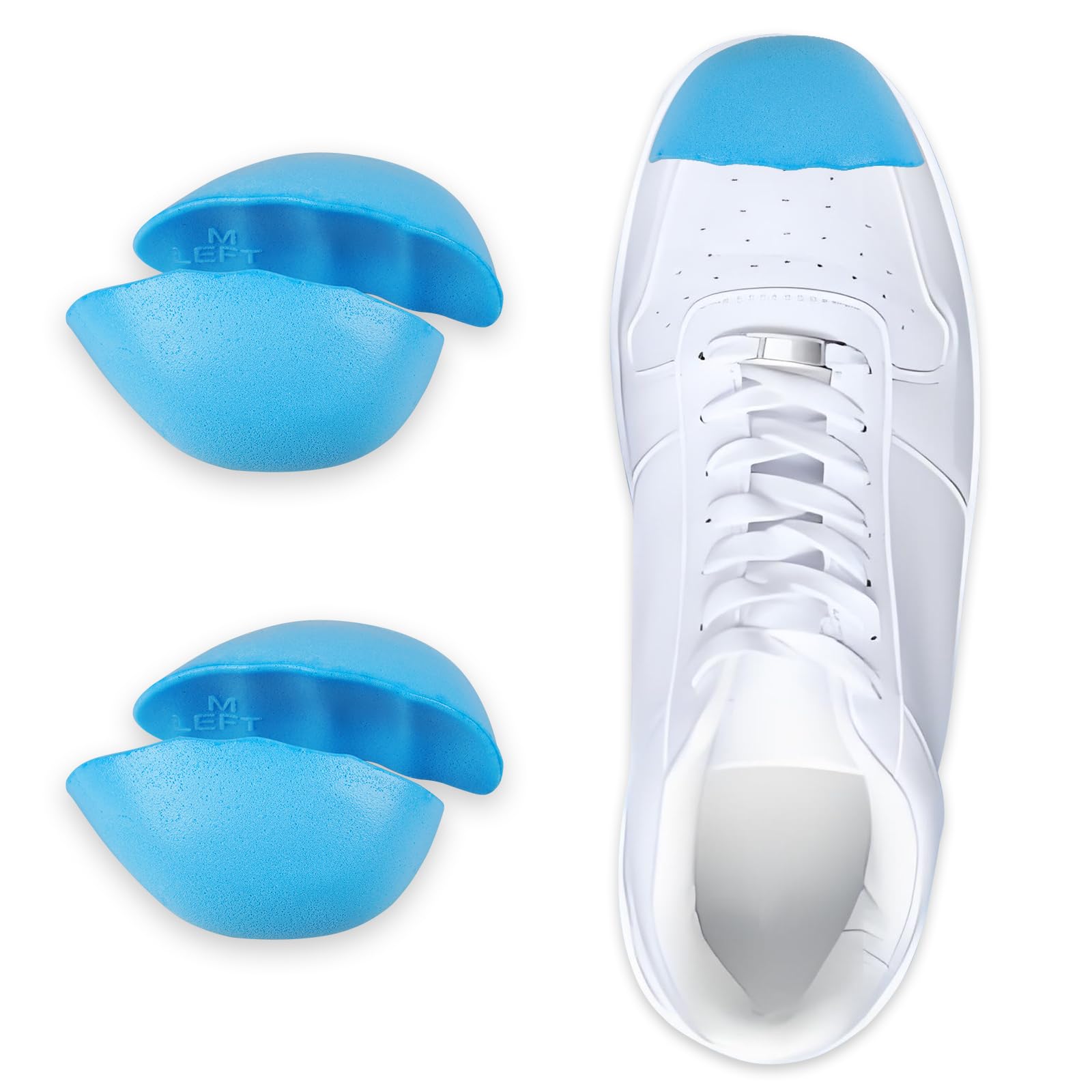 YISYFOOT relleno delantero de zapato para evitar deslizamiento y ampollas.