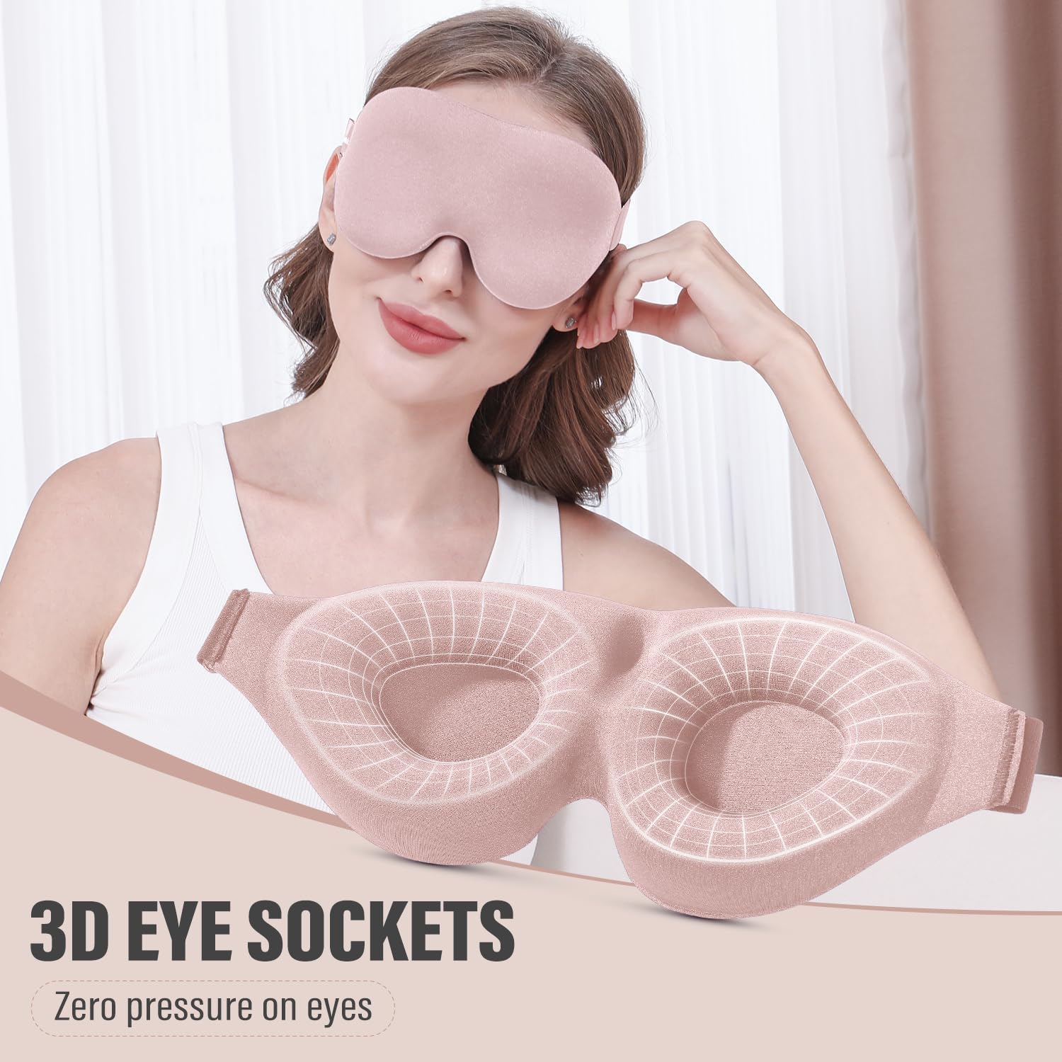 YIVIEW tejido suave y transpirable: piel fresca toda la noche.