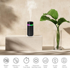 YIXIUTEN diffuser in auto mode for seamless scent while driving