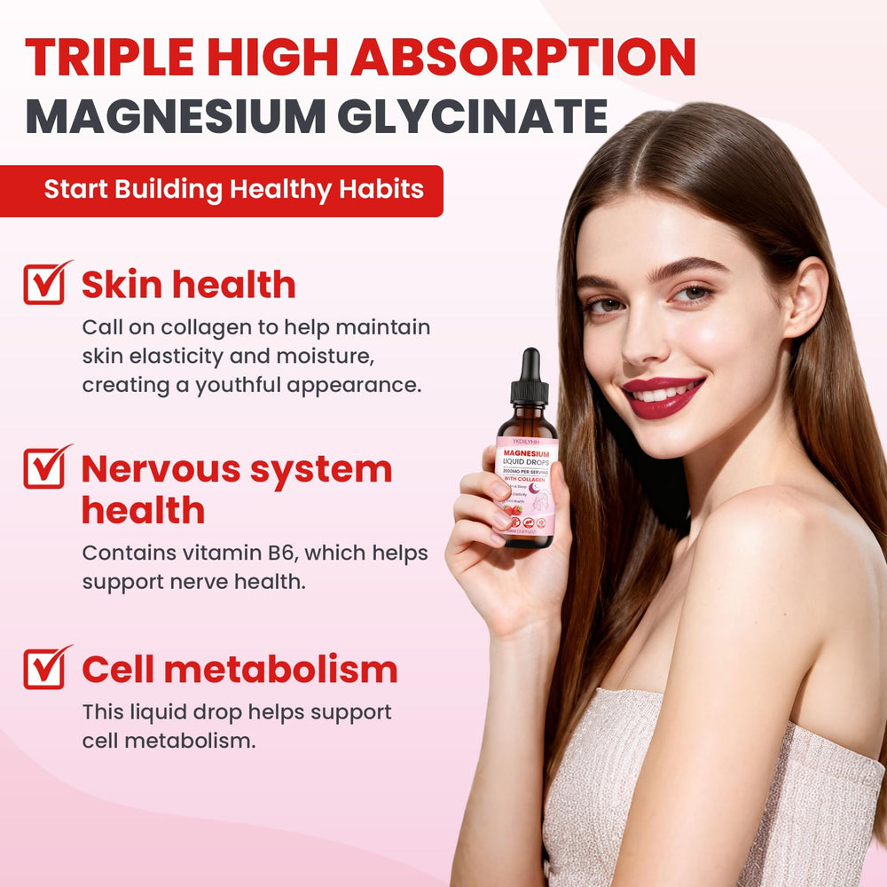 YKDILYHH triple magnesium packaging highlighting formula.