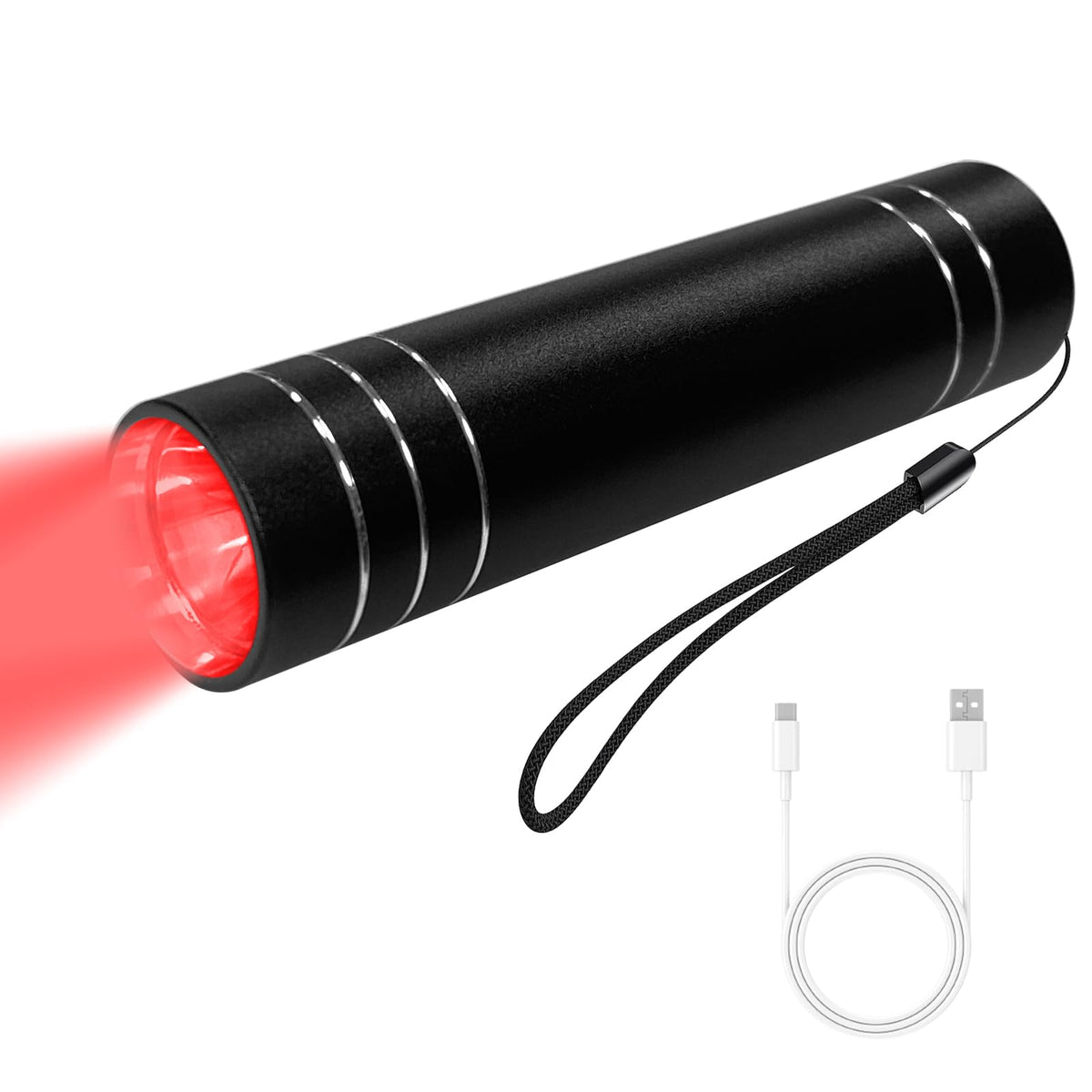 YKoliron red light therapy device front view with dual LEDs for targeted relief