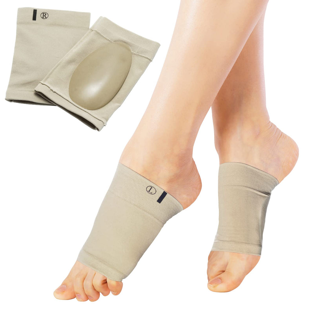 YLYLXIMA arch support sleeve with gel pad inside supports daily comfort.