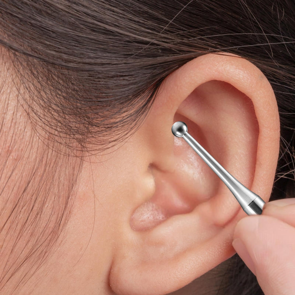 Ymapinc acupuncture pen targeting trigger points on feet and calves.