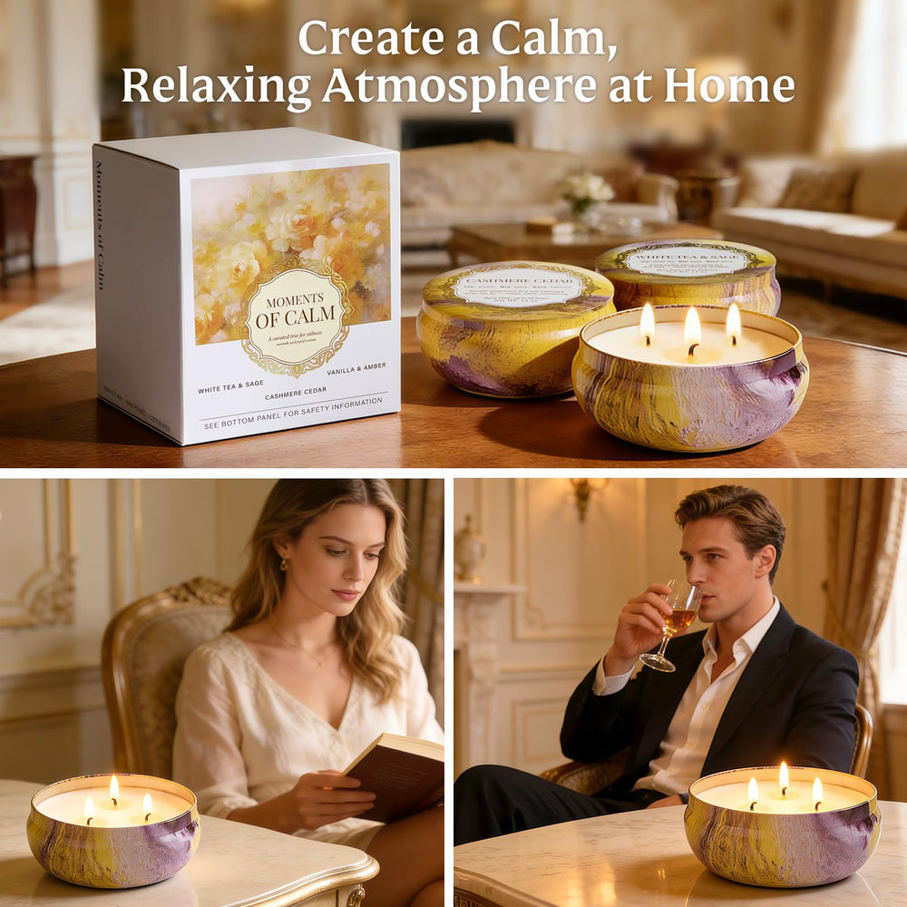 YMing candles elevate any space with warm, relaxing aromatherapy vibes.