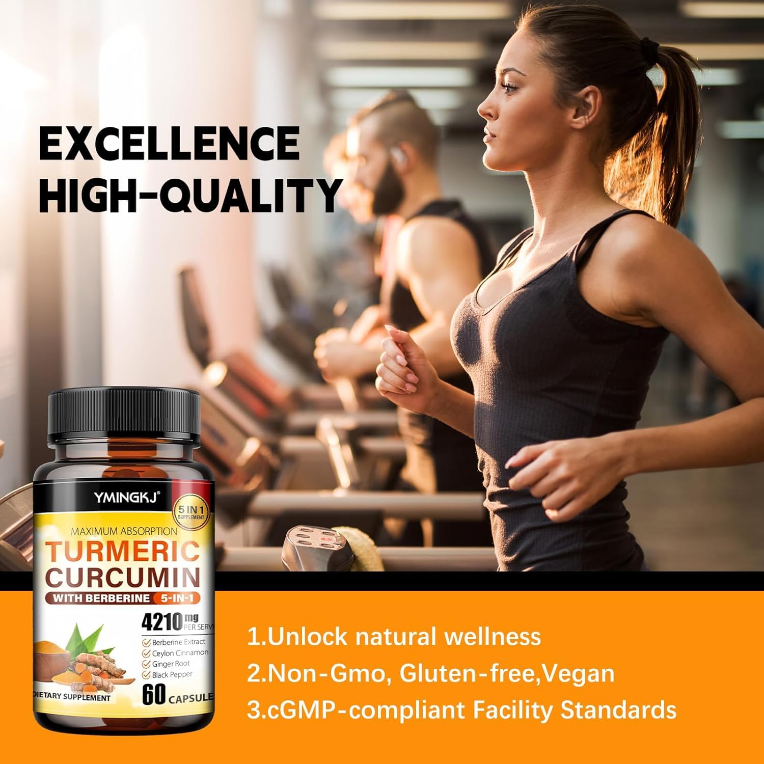 YMINGKJ 60-day supply image shows easy, consistent daily routines.