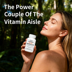 YMINGKJ magnesium 50mg supports vitamin D3 activation for enhanced absorption