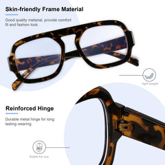 YMRFW lightweight frame with comfortable nose pads for all-day wear.