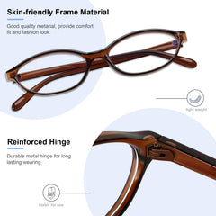 YMRFW polycarbonate HD lenses are lightweight, durable, and anti-reflective for clear vision.