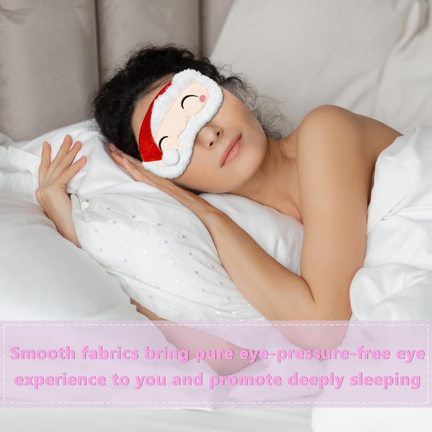 Ynaize mascara de ojos para viaje, ideal en aviones y descansos breves.