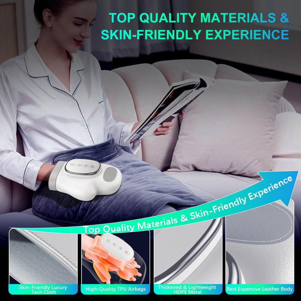 YNSZAS leather-bodied massager exuding premium build quality