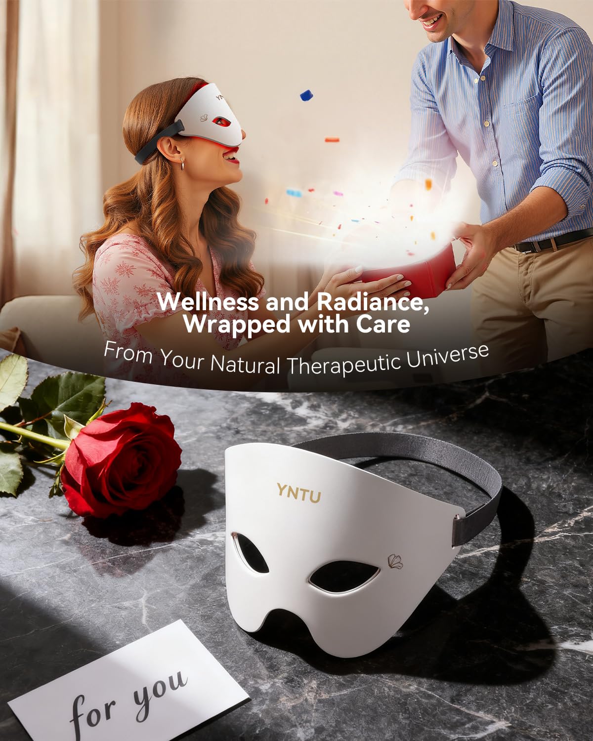 YNTU portable eye massager for quick relaxation on the go