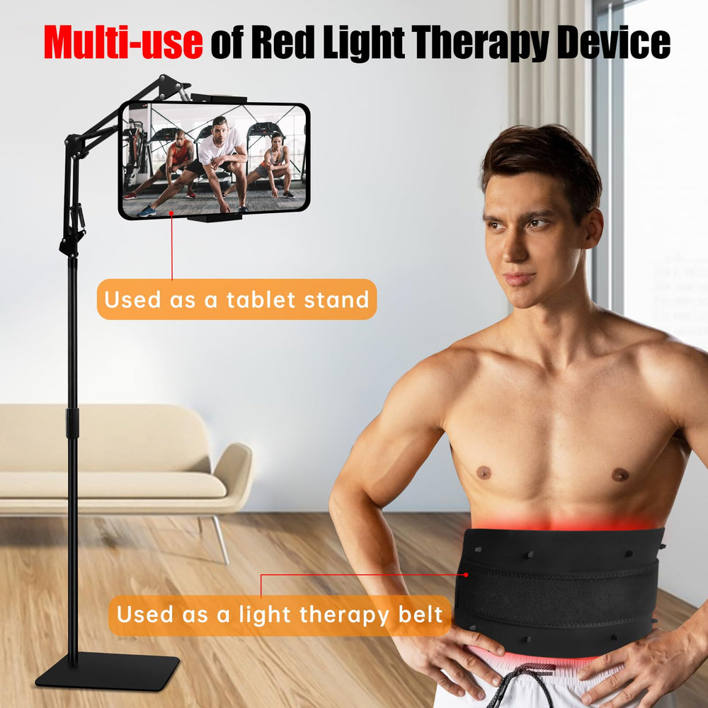 YOEYOU belt mode enables hands-free light sessions