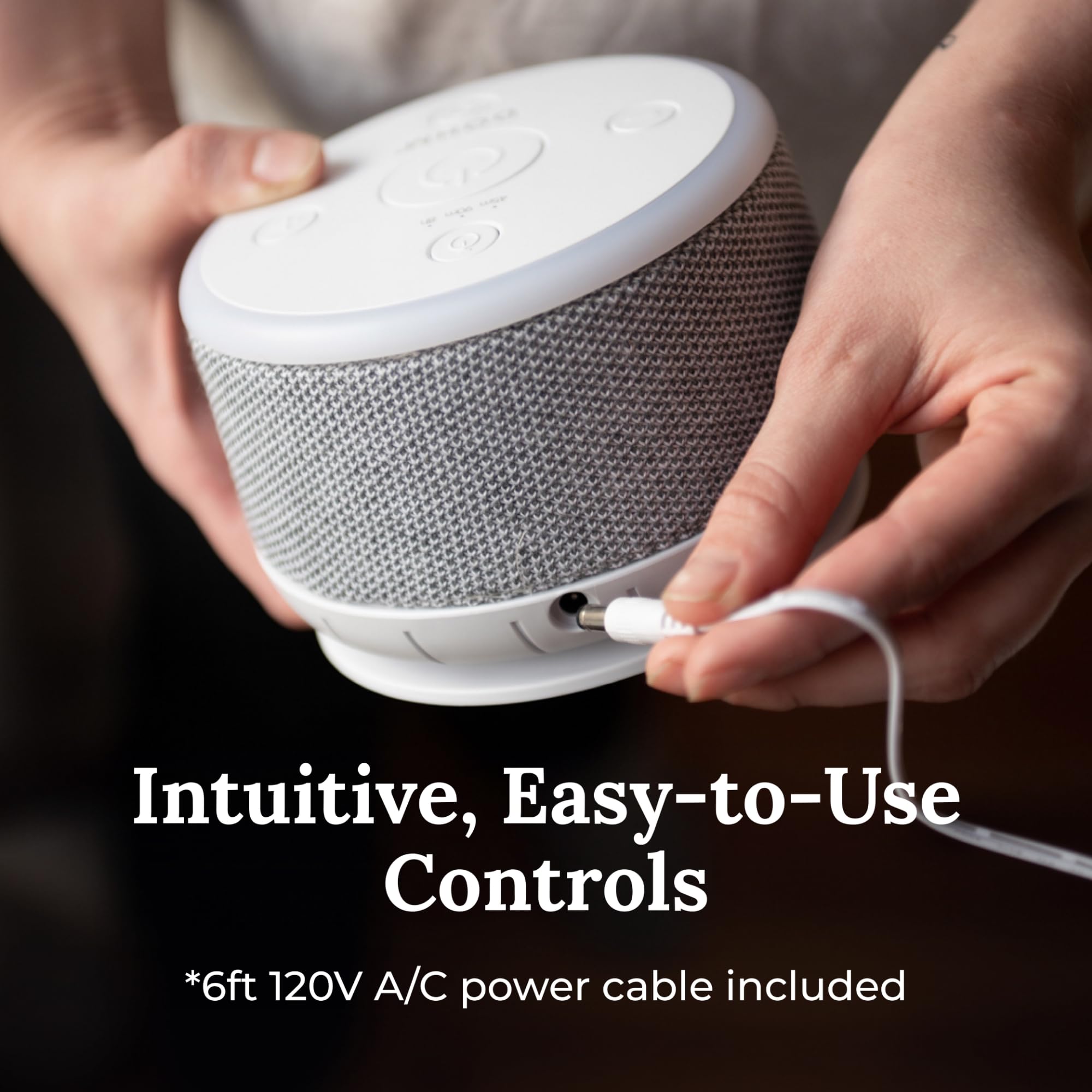 Yogasleep Dohm Nova pink noise option for soothing background sound