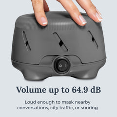 Yogasleep Dohm Uno in a compact travel size for calm on the go.