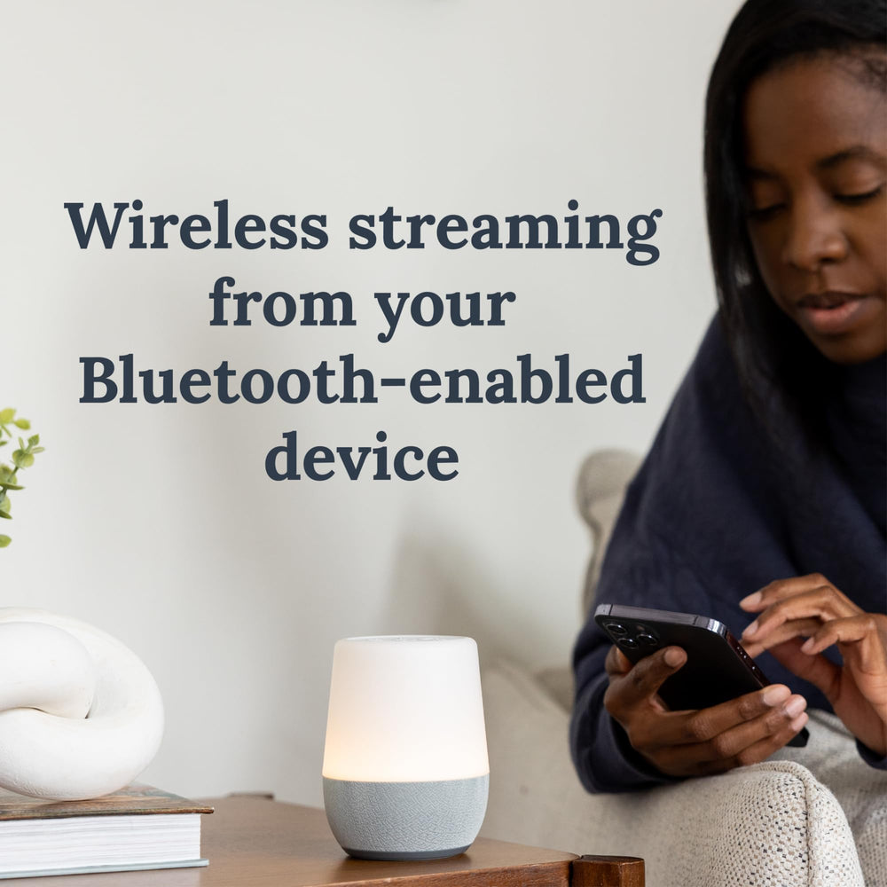 Yogasleep Duet compact travel design ideal for hotel rooms and trips.