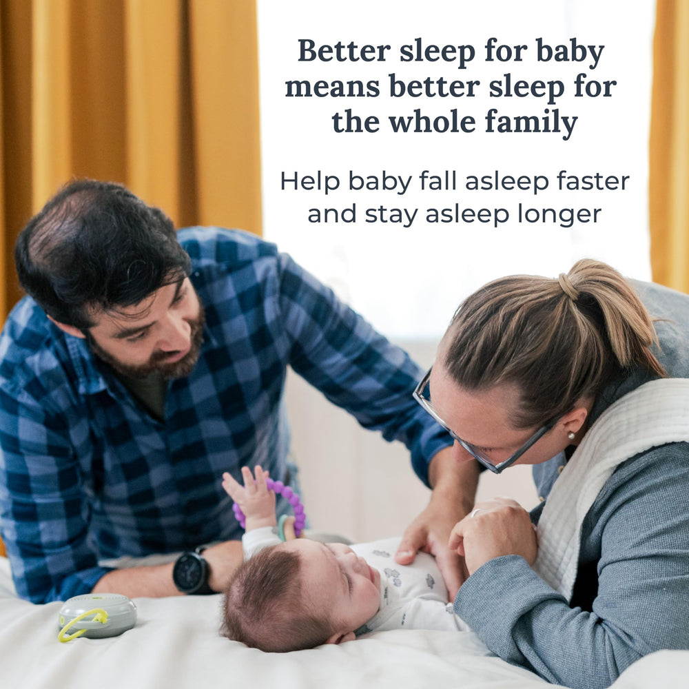 Yogasleep Hushh one-handed operation simplifies usage during nighttime