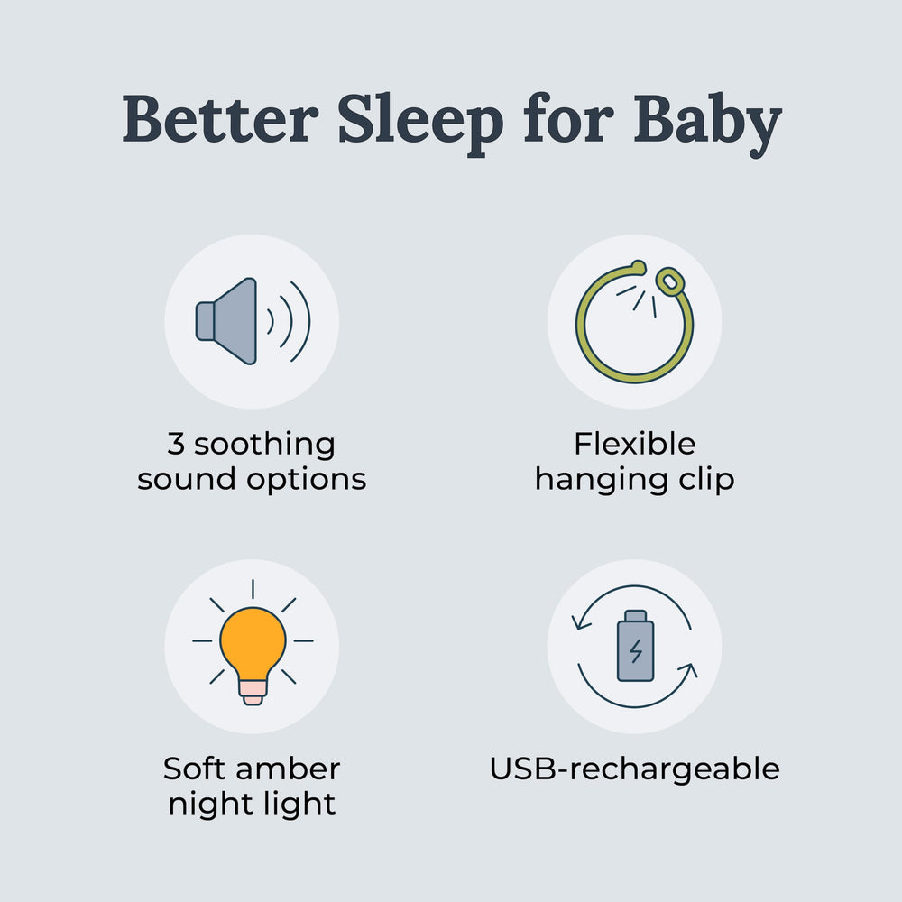 Yogasleep Hushh with three sound modes for customized bedtime environments