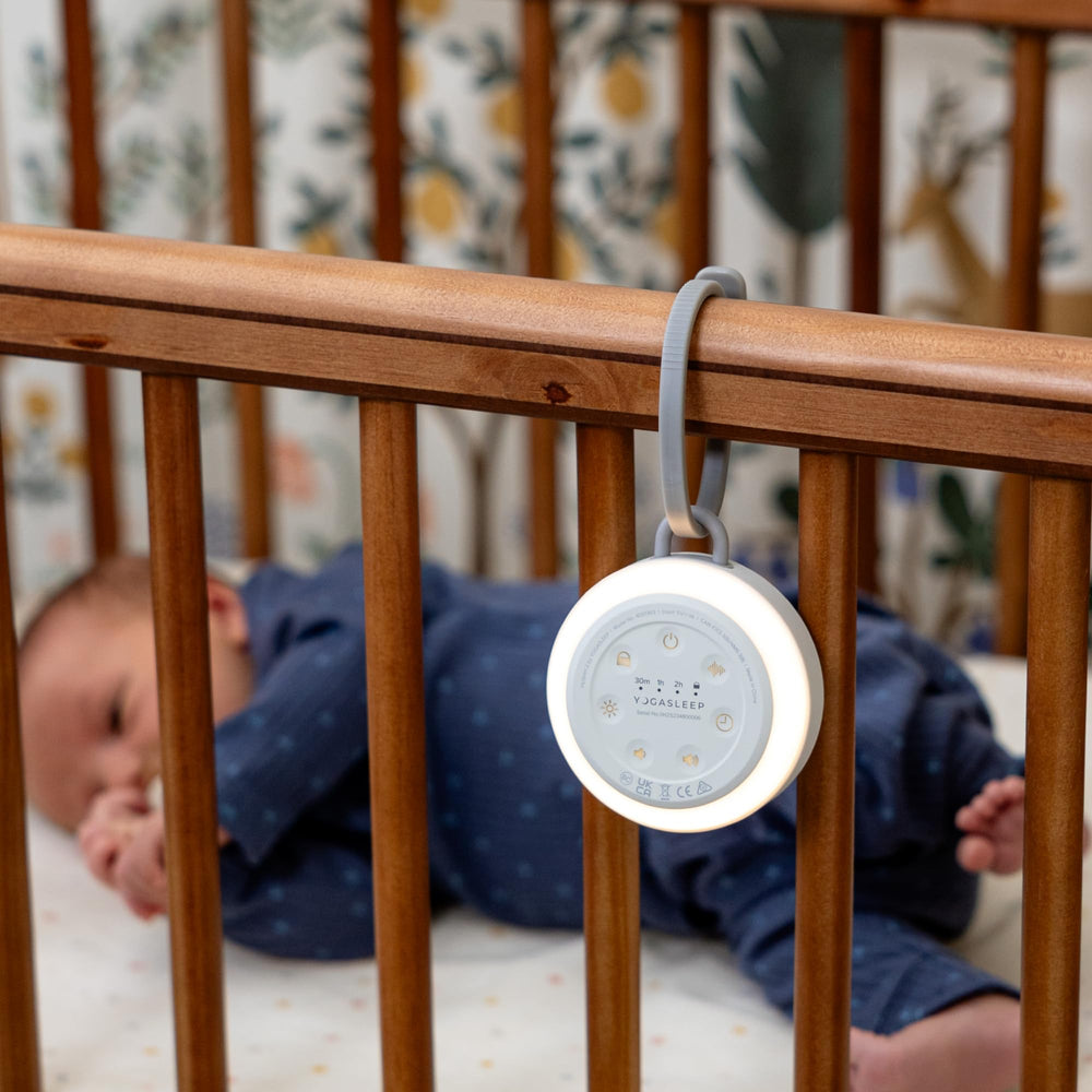 Yogasleep Hushh 2 toddler safety lock prevents unintended changes.