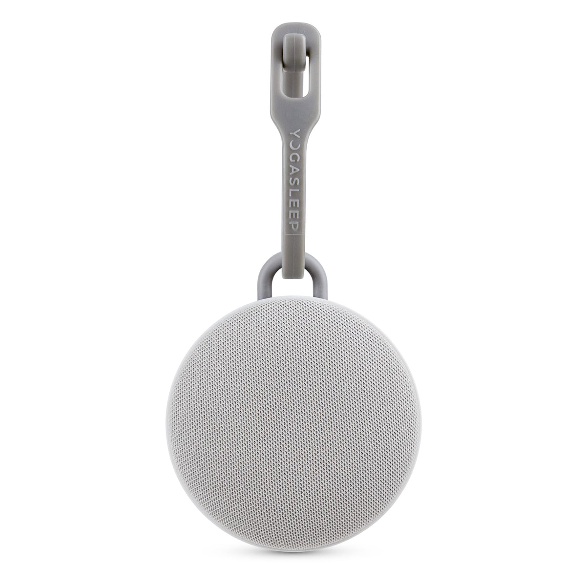 Yogasleep Hushh 2 reinforced clip keeps the device secure on stroller trips and car seats.