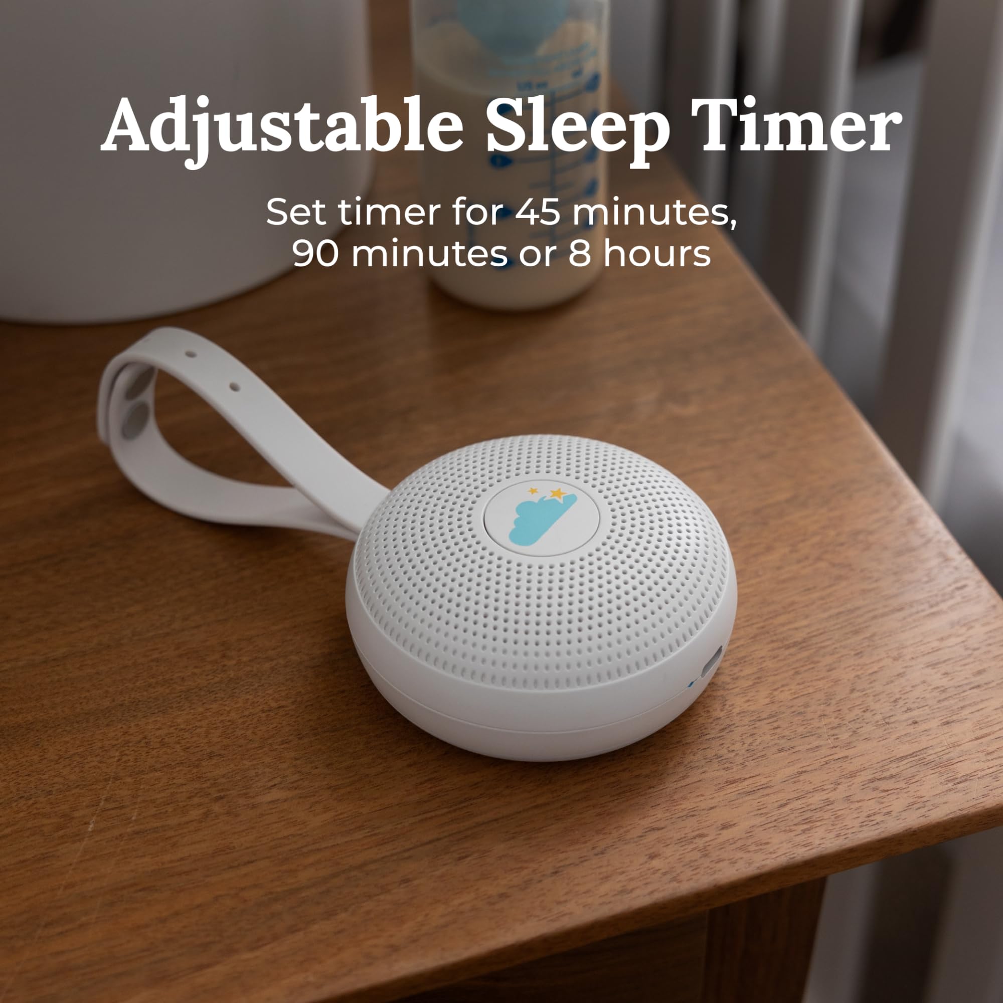 Long battery life up to 80 hours for Yogasleep Hushh+ trips