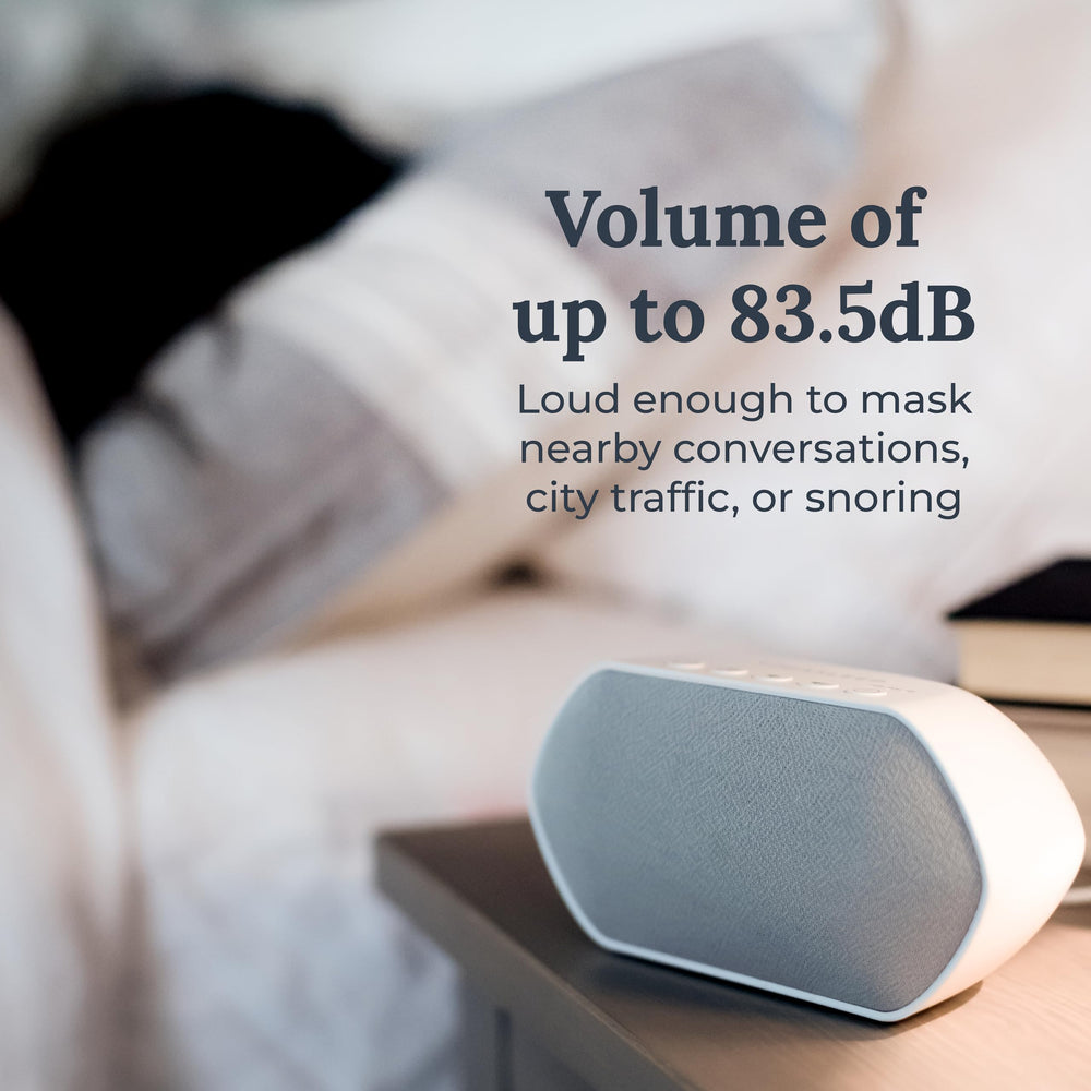 YOGASLEEP Soundcenter USB power for easy plug-in use