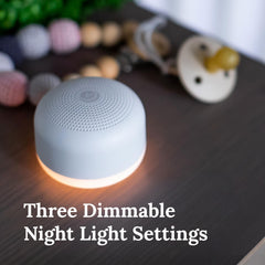 YOGASLEEP Travel Mini palm-sized design fits in purses and bags.