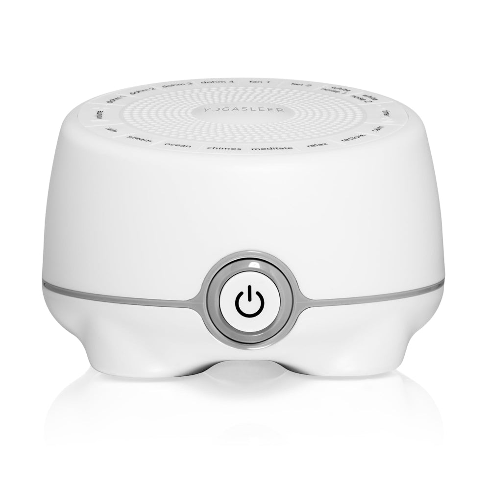 Yogasleep Whish white noise options mask distractions for calmer sleep and focused work.