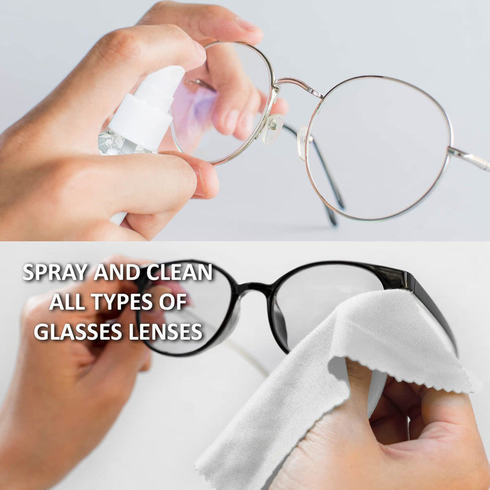 Yogo Vision streak-free results for eyewear and screens anywhere.