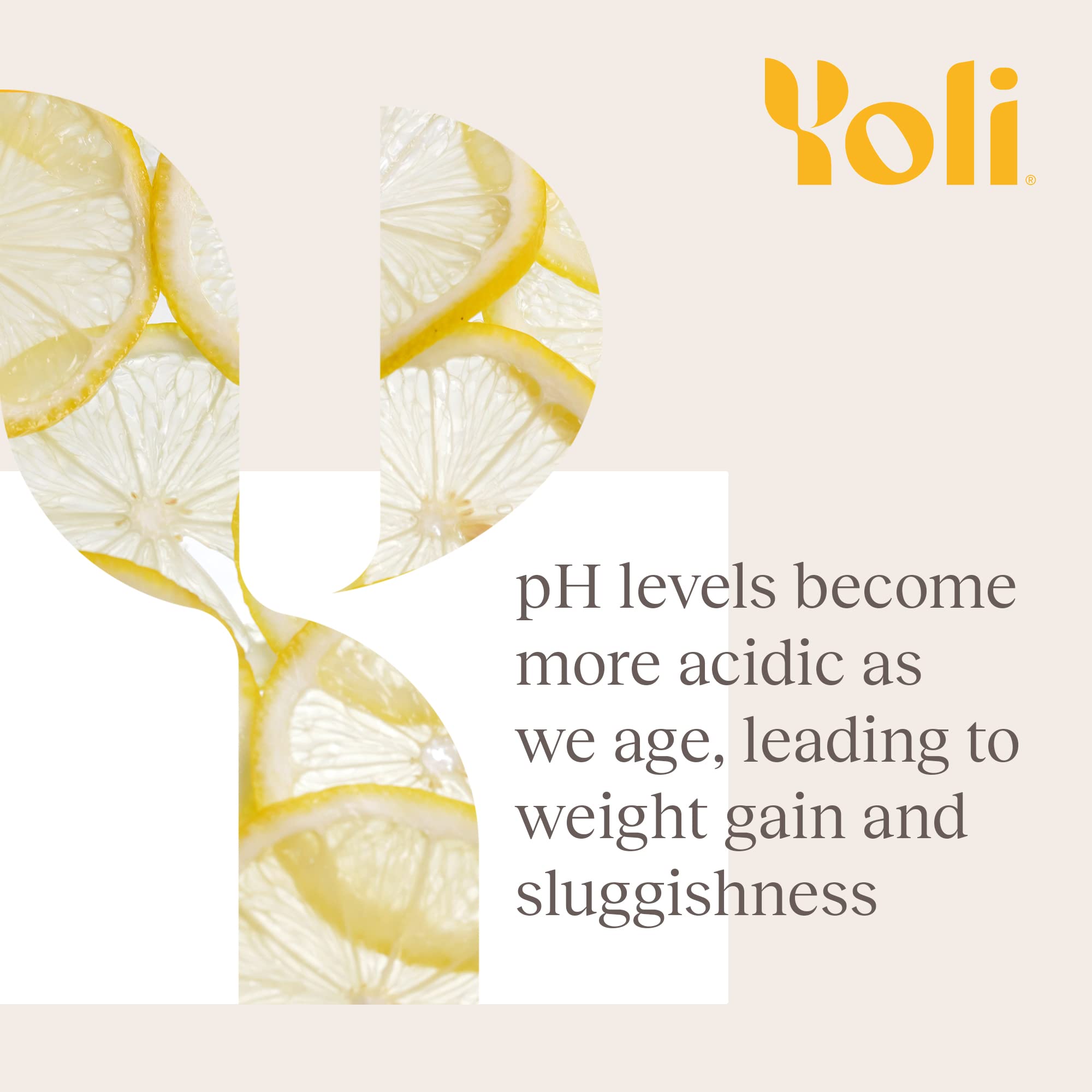 Yoli Alkalete bottle label detail showing calcium, potassium, and magnesium blend