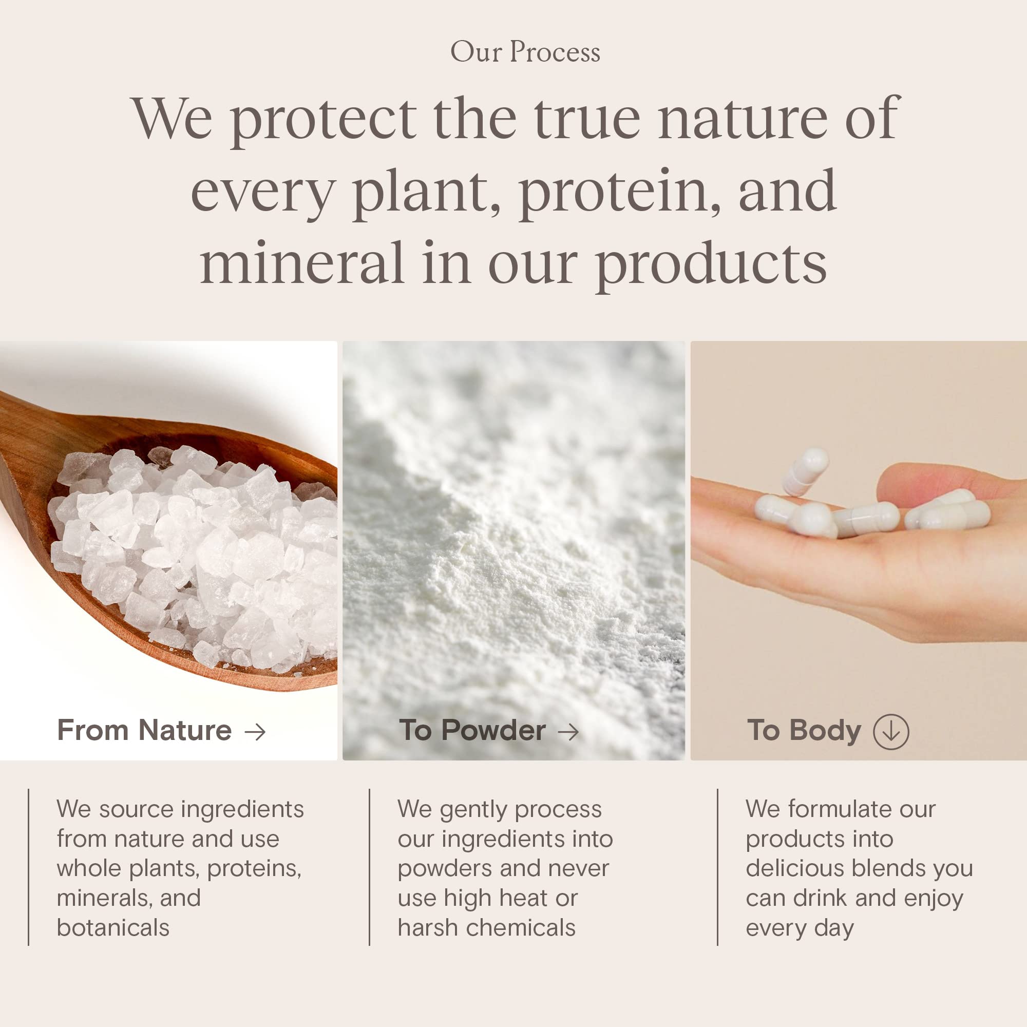 Yoli Alkalete bottle pour illustrating minerals ready for hydration