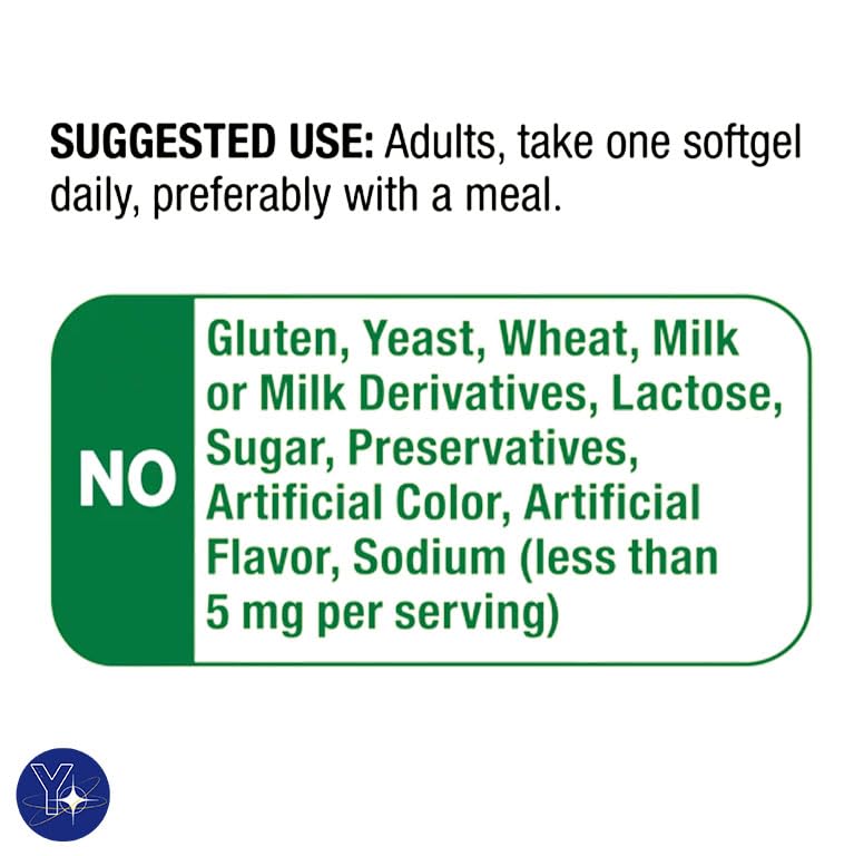 YOLOMOLO omega-3 cod liver oil bottle highlighted for heart and brain support possibilities.