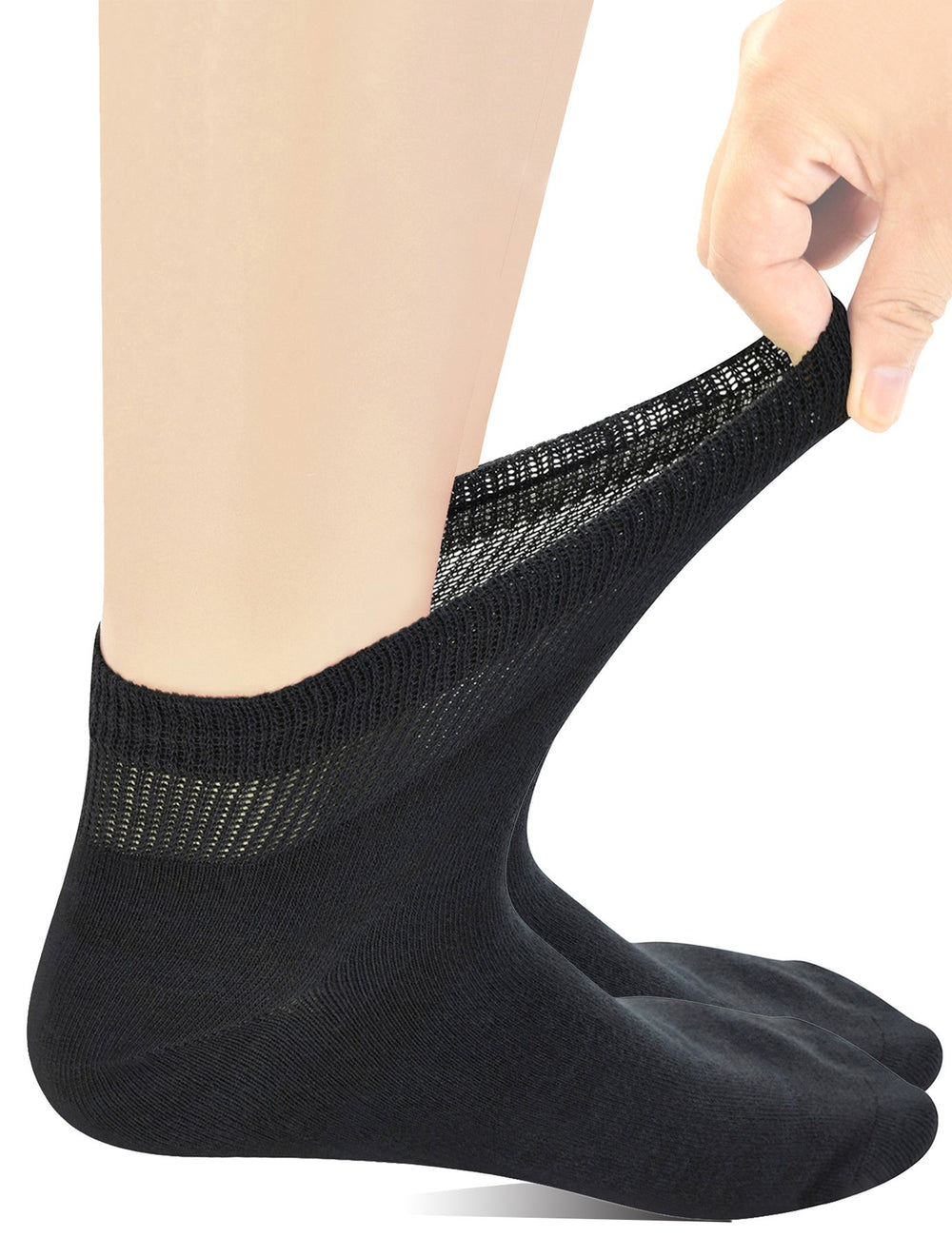Yomandamor Coolmax ankle socks pack, breathable and moisture-wicking for all-day comfort.