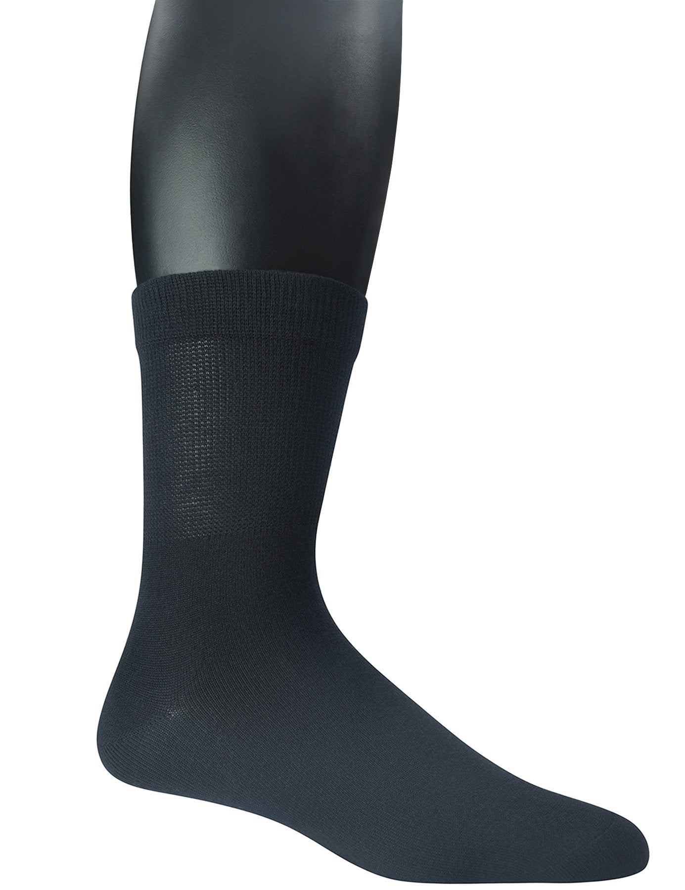 Yomandamor quarter sock showing non-binding top and relaxed fit
