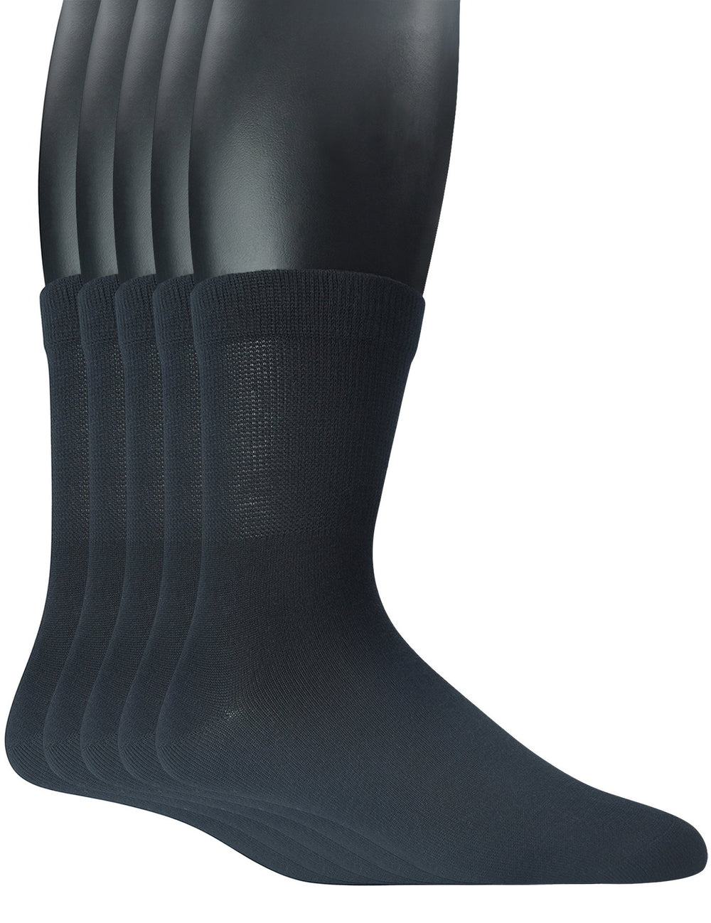 Yomandamor men's quarter sock with seamless toe for comfortable wear