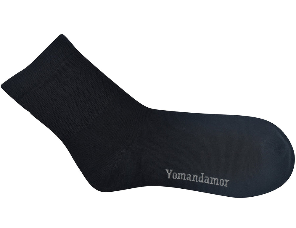 Yomandamor mens-size-10-13 quarter sock fits in men's shoes