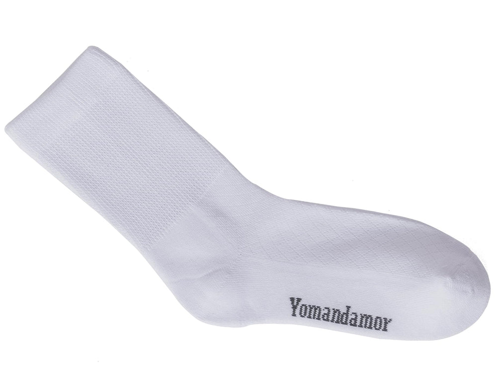 Yomandamor anti-odor breathable sock helps prevent smelly feet during daily wear.