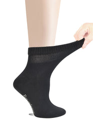 Yomandamor women's ankle socks five-pair pack for everyday comfort and care.