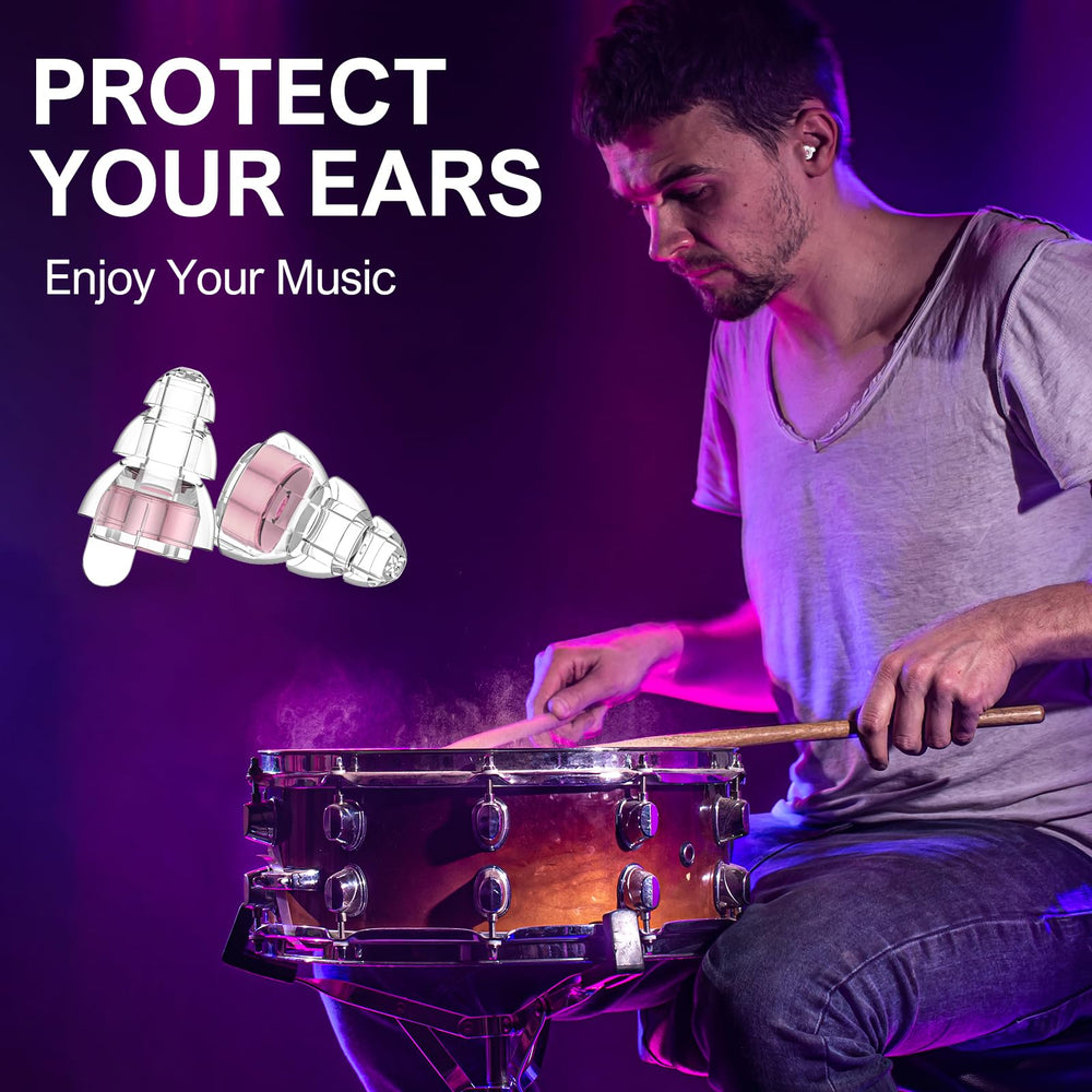 Two sizes ensure a personalized fit for most ears.