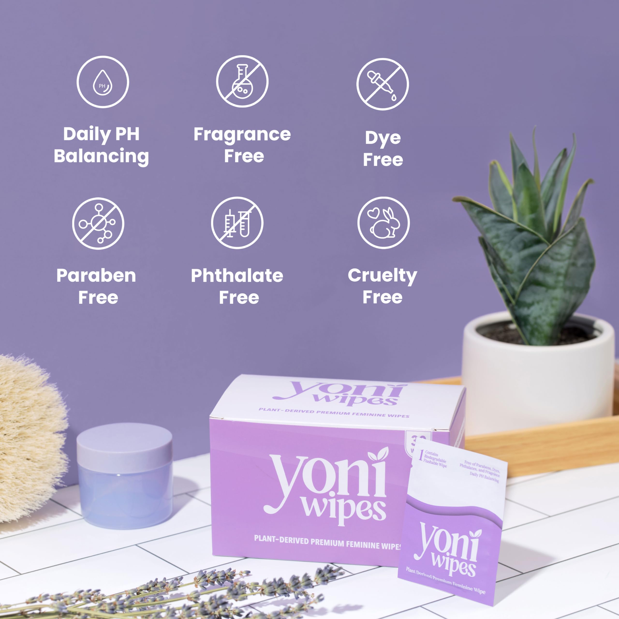 Yoni Wipes biodegradable materials support eco-conscious personal care.