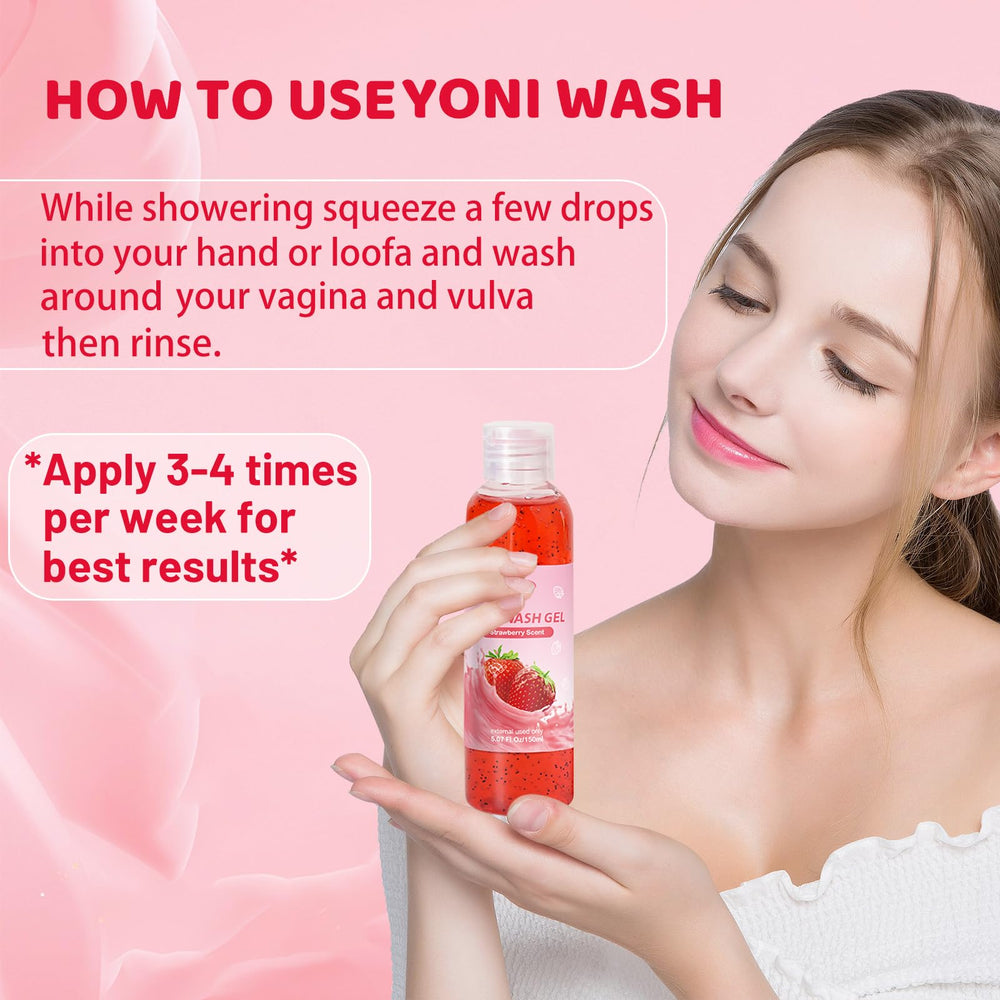 Yonisayo Yoni Wash two-pack packaging for home and travel
