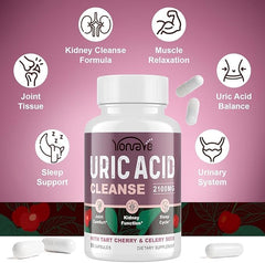 Yonrave Uric Acid ingredients spotlight: tart cherry and celery seed blend