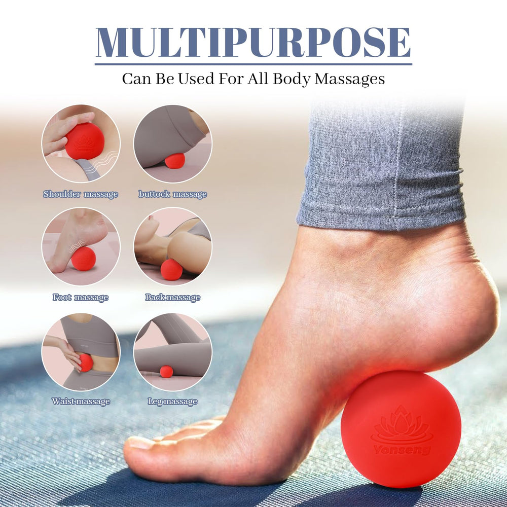 Yonseng deep tissue massage balls used after workouts to ease soreness.