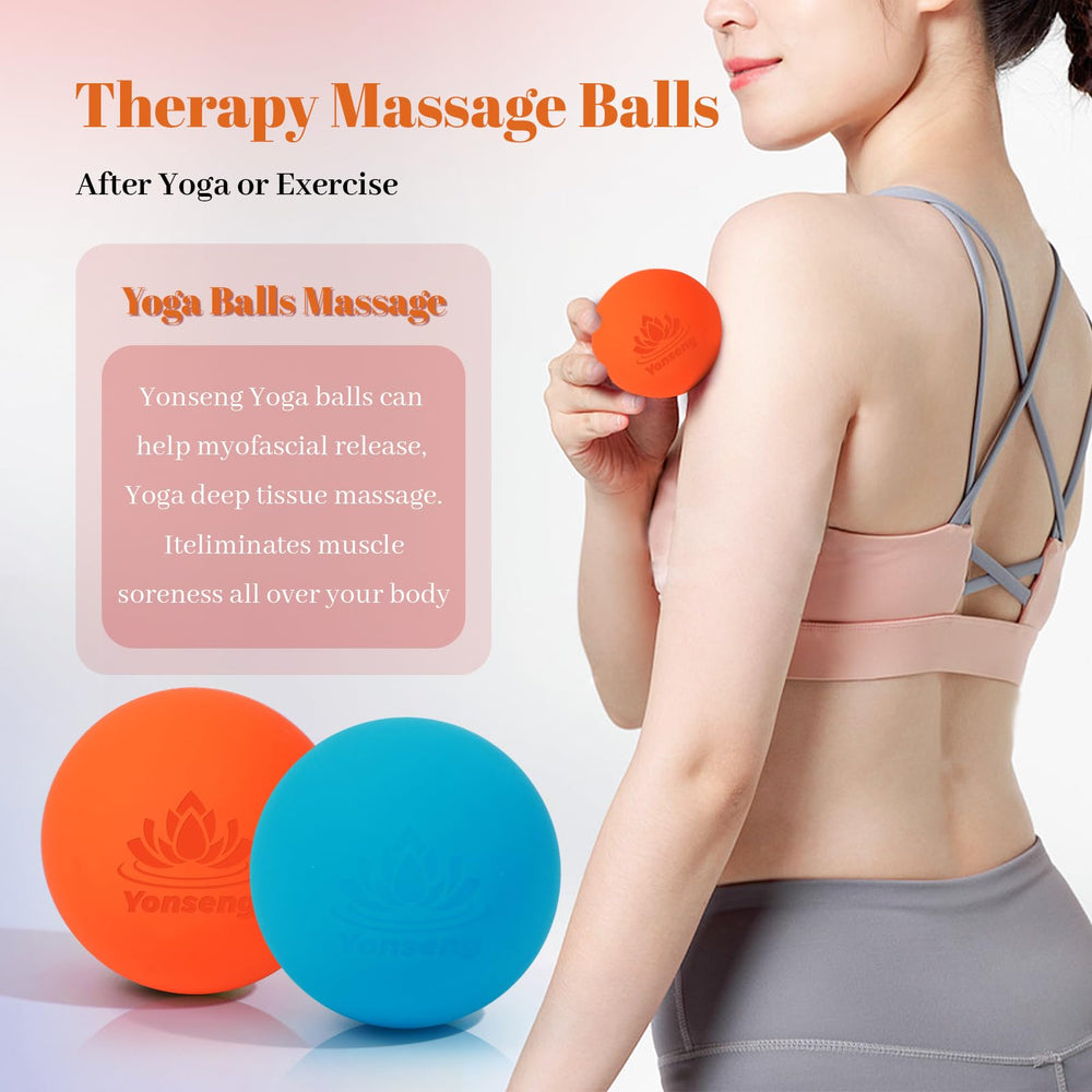Yonseng mesh bag carry keeps your massage balls organized on the go.