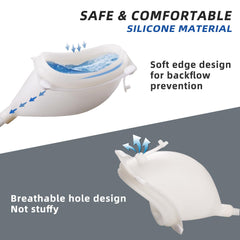 YOOGUSTO 2000 ml urinary bags with clear scales and secure sealing