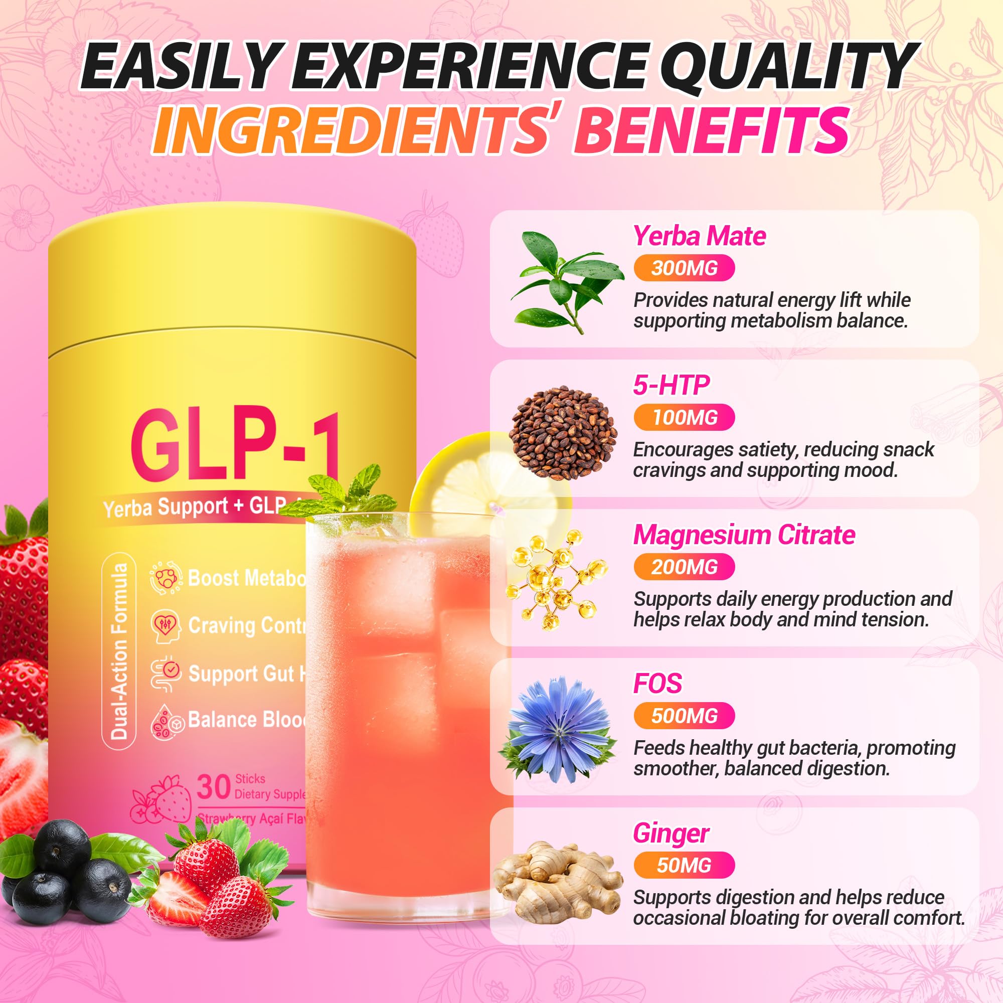 Yooloks Cutting Drink Mix magnesium graphic underscoring daily balance and mineral support